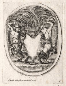 Cartouche új modellje, 1647. alkotó: Stefano della Bella