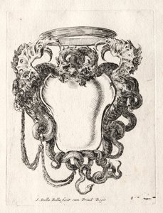 Cartouche új modellje, 1647. alkotó: Stefano della Bella