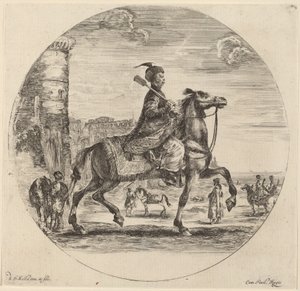 Lengyel Cavalier. alkotó: Stefano della Bella