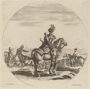 Lengyel Cavalier. alkotó: Stefano della Bella