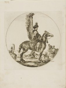Lengyel lovas alkotó: Stefano della Bella