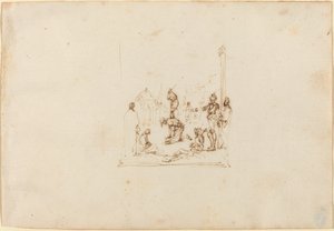 Nagy Szent Jakab. alkotó: Stefano della Bella