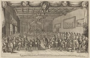A Piacevoli lakoma, 1627. alkotó: Stefano della Bella