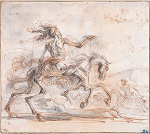A halál a csatatéren, 1640 és 1650 között alkotó: Stefano della Bella
