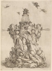 Aeolus sziklája alkotó: Stefano della Bella