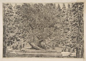 A faház Pratolinóban, kb. 1653. alkotó: Stefano della Bella