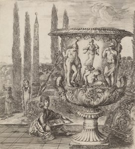 A Medici váza, 1656. alkotó: Stefano della Bella
