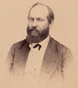 James Abram Garfield portréja 1831-1881, 1869. alkotó: Stein Bros