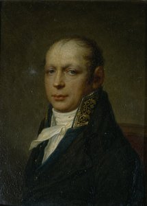 Andreyan Adrian D. Zakharov építész portréja 1761-1811, 1804 körül