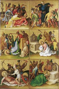 Az apostolok vértanúsága. Jobb oldali panel