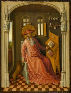 Szent Jeromos tanulmányában, 1440 körül