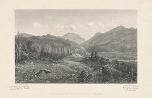 Franconia Notch, Fehér-hegység alkotó: Stephen Alonzo Schoff, after George L. Brown