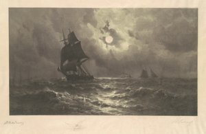 Nyugat felé haladva alkotó: Stephen Alonzo Schoff, after M. F. H. de Haas