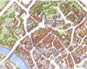 City of York légifelvétel (1996) alkotó: Stephen Conlin