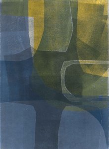 Arches Sun  Sea II, 2015 (monoprint, papír) alkotó: Stephen Dow