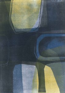 Arches Sun  Sea I, 2015 (monoprint, papír) alkotó: Stephen Dow