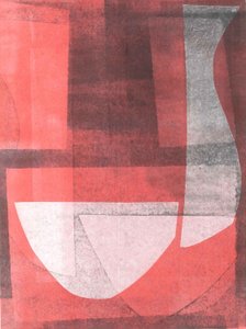 Bowl  Pitcher, 2015 (monoprint, papír) alkotó: Stephen Dow