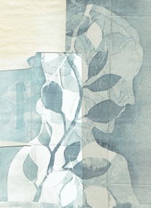 La Foret II, 2016 (monoprint és kollázs)