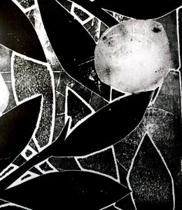 Holdfa, 2016 (monoprint kollázs) alkotó: Stephen Dow