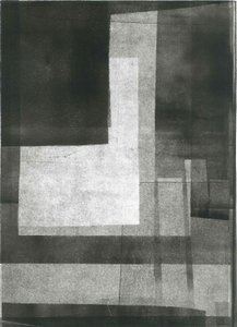 Nocturnus II, 2015 (monoprint papírra) alkotó: Stephen Dow