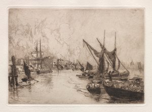 On the Thames Canterbury, Eng., 1884. aug., 1884.
