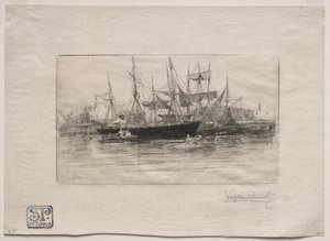 Point Breeze Oil Wharves, 1880.
