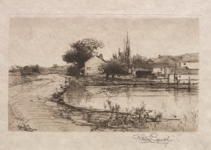 Vázlat Pittsfield közelében, Mass., 1887-1888.