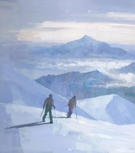 Alpesi síutazás alkotó: Steve Mitchell