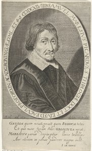 Portré van Samuel Maresius alkotó: Steven van Lamsweerde