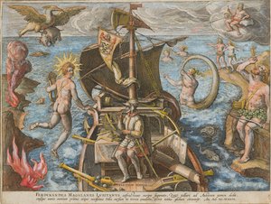Ferdinand Magellán Portugál-Amerika felfedezése, 1591.