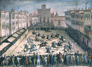 Lótorna a Piazza Santa Croce-n, 1561-1562