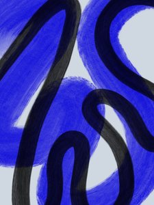 Absztrakt: Blue Motion alkotó: Studio Palette