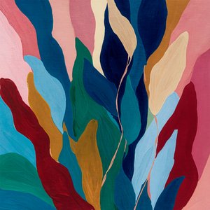 Absztrakt trópusi levelek alkotó: Studio Palette