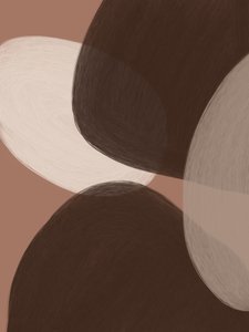 Barna organikus formák alkotó: Studio Palette