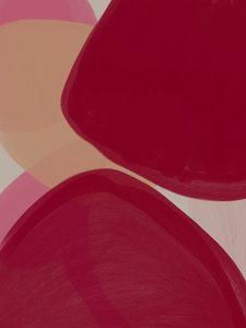 Bordó őszibarack ívek alkotó: Studio Palette