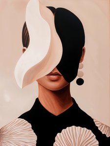 Folyékony absztrakt portré alkotó: Studio Palette