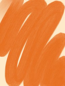 Narancssárga ecsetvonásos absztrakt alkotó: Studio Palette