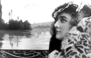 Alice Dufrene, 1900 körül (fotó) alkotó: Studio Reutlinger