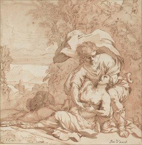 Prokrisz és Kefalosz (?) alkotó: Studio of Simon Vouet
