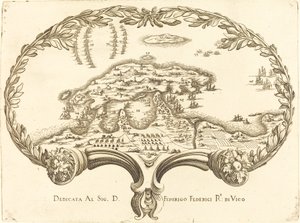 Ventilátor alkotó: Style of Jacques Callot