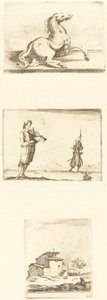 Rézkarcok lapja alkotó: Style of Jacques Callot