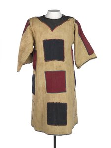 Wad El Nejumi és fia által viselt két dervis dzsibba egyike, 1887 körül (textil)