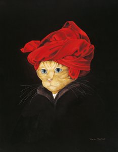Illusztráció a Cats Galore! A kulturált macskák kompendiuma (kiad. 2015)