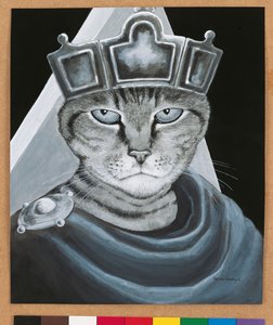 Illusztráció a Cats Galore! A kulturált macskák kompendiuma (kiad. 2015) alkotó: Susan Herbert