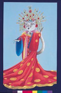 Illusztráció a Cats Galore! A kulturált macskák kompendiuma (kiad. 2015) alkotó: Susan Herbert