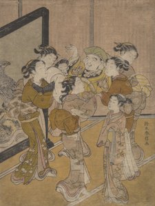 Daikoku Doagé, valószínűleg 1766., valószínűleg 1766. alkotó: Suzuki Harunobu
