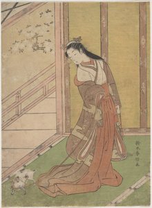 Onna San no Miya (a harmadik hercegnő) alkotó: Suzuki Harunobu