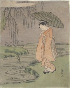 Parody of Ono no Tofu alkotó: Suzuki Harunobu