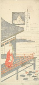 Sojo Henjo verse, a "Six Famous Poets (Rokkasen)" sorozatból alkotó: Suzuki Harunobu