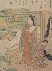 Együttérzés, kb. 1768., kb. 1768. alkotó: Suzuki Harunobu